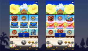 ハワイアンドリームのフリースピン
